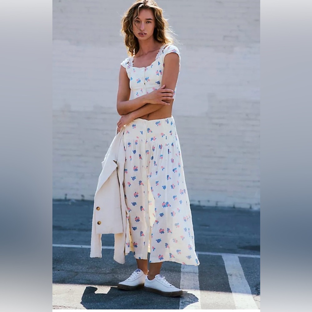 NWT Free People Iris corset set.